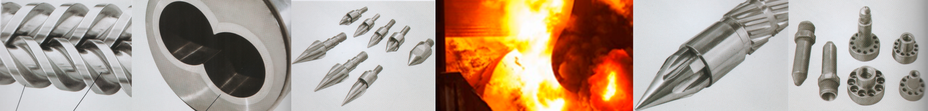 Rosca e cilindro bimetálico